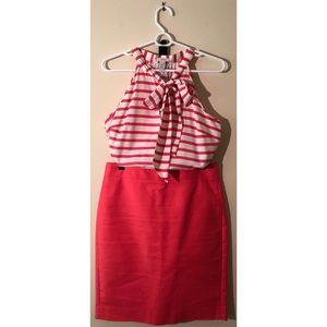J.Crew Coral Pencil Skirt